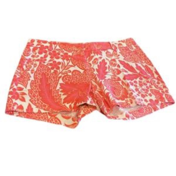 J. Crew Floral Print Short Shorts - Picture 1 of 4